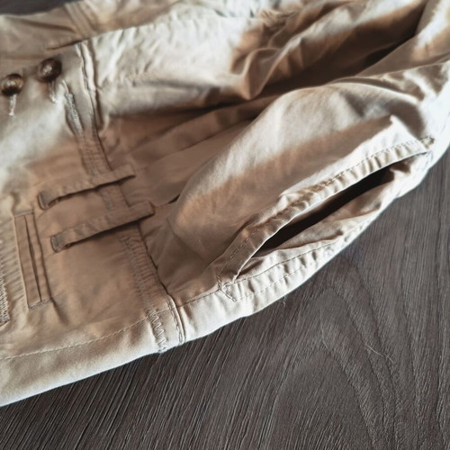 Rococo beige summer chino pants in riding style, like new