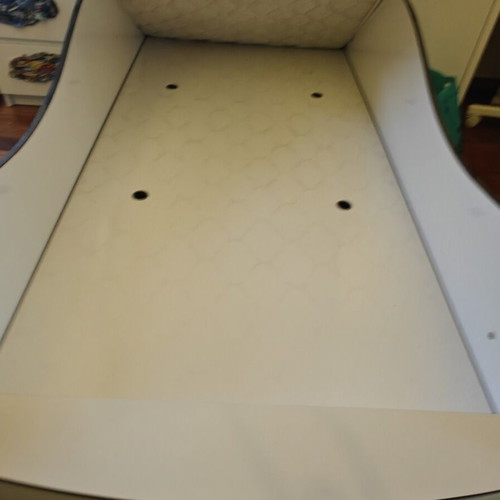 Cilek Car Children's Bed like new with coconut fiber mattress