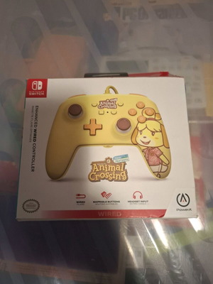 Nintendo Switch Animal Crossing controller like new