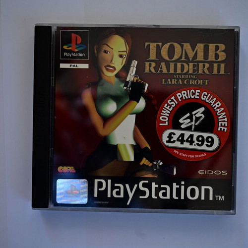 Tomb Raider II PS1 complete set like new