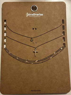 Stradivarius κολιέ καινούργιο χρυσαφί