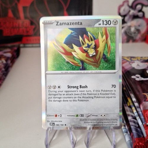 Zamazenta Holo Mint Pokemon Card 146/182 Destined Rivals