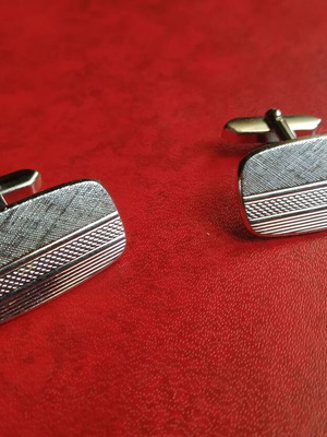 Vintage cufflinks used