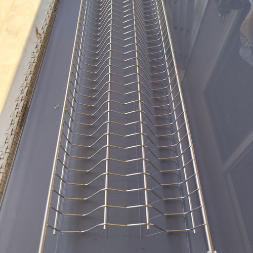 Stainless steel plate rack and glass racks for 90cm cabinets, Italy