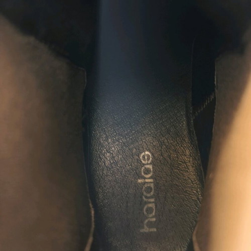 Haralas leather shoes without heels used