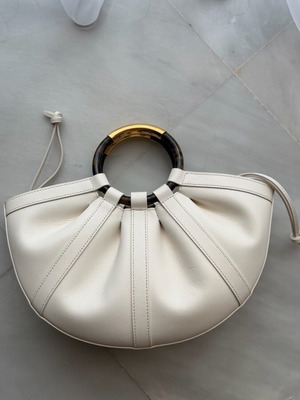 Coccinelle Shell crossbody bag new, white