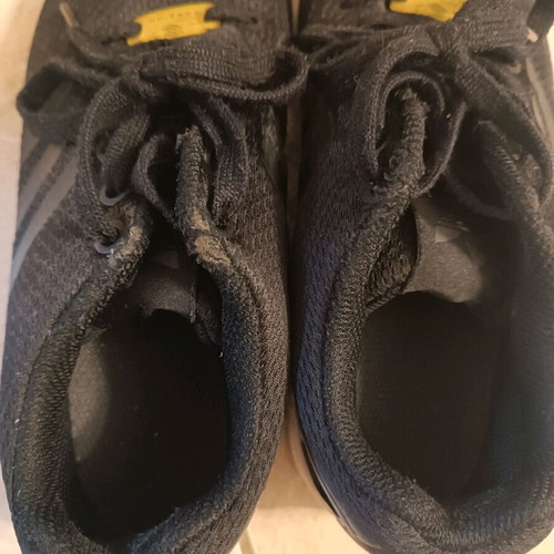 Adidas Torsion athletic shoes like new, black, size 38.5