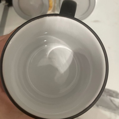 Mug used with a small chip
