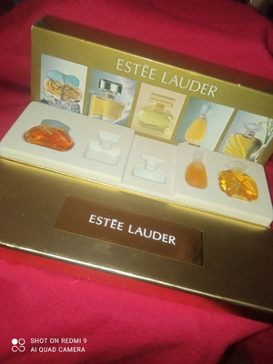 Estée Lauder vintage κασετίνα μίνι αρωμάτων σαν καινούργιο, δεκαετία '90