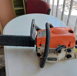 Chainsaw used, good condition needs maintenance
