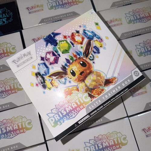 Pokémon TCG Prismatic Evolution Elite Trainer Box brand new sealed