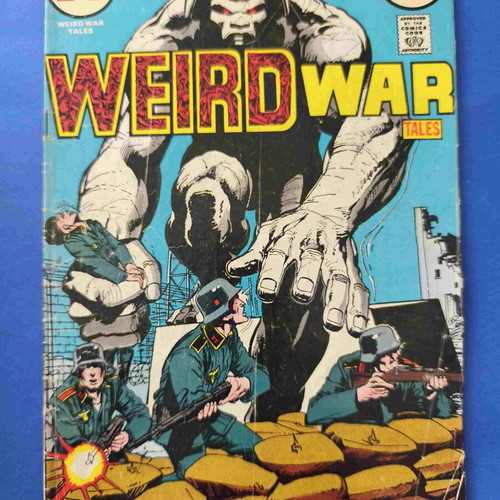 Weird War Tales 8 comic book used condition