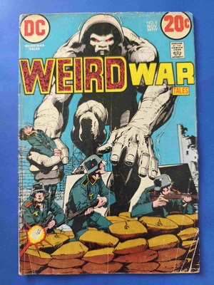 Weird War Tales 8 comic book used condition