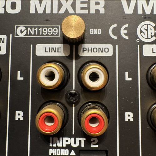Behringer VMX 200 DJ Mixer new in box