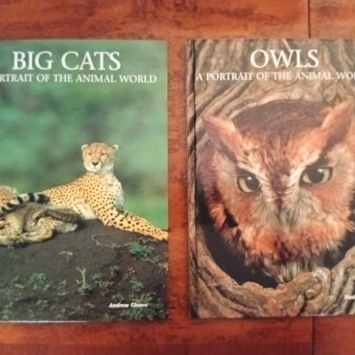Wildlife Photography Books like new, pack of 6 large albums