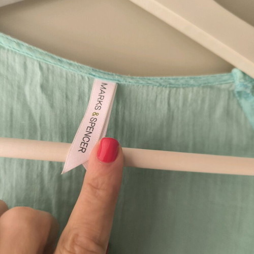 Marks & Spencer beach dress like new, turquoise, one size