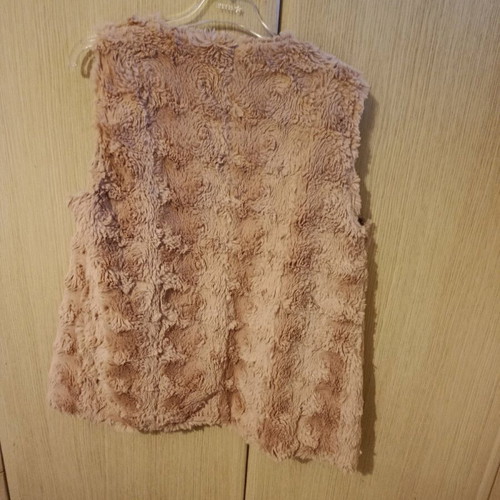 Attrattivo sleeveless fur vest pink like new size M