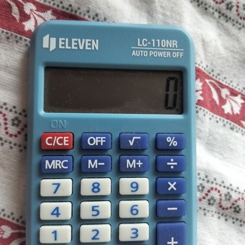 Eleven LC-110NR calculator like new