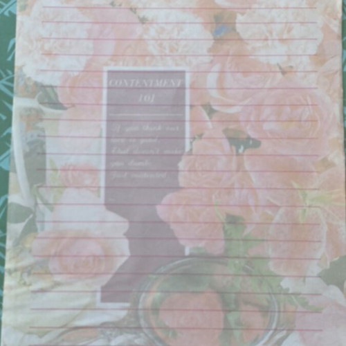 Letter set like new, rare scented pieces from abroad
