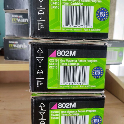 Toner Lexmark Magenta 802M genuine new