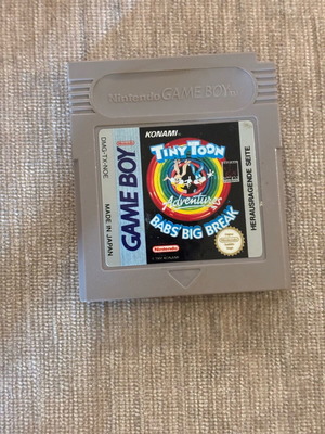 Tiny Toon Bub’s Big Break Nintendo Game Boy употребяван