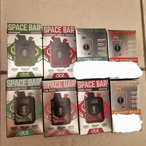 Dot Space Bar disposable vape 20000 puffs, type-C charging