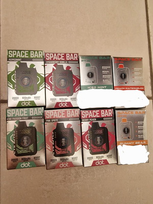 Dot Space Bar disposable vape 20000 puffs, type-C charging