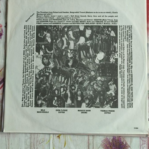 Deathrow Raging Steel album like new, metal