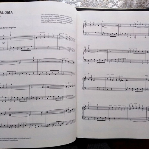 Just Latin Progressive Piano Solos sheet music like new