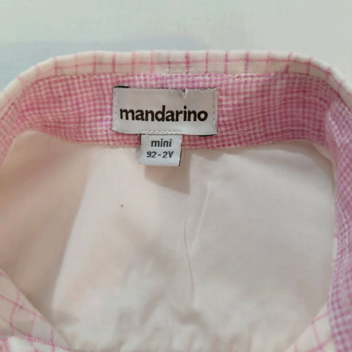 Mandarino linen boy set 2 years like new