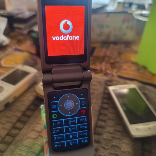 Motorola KRZR K1 used mobile phone blue
