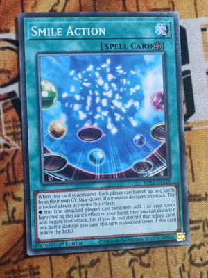 Smile Action Field Spell κάρτα σαν καινούργια