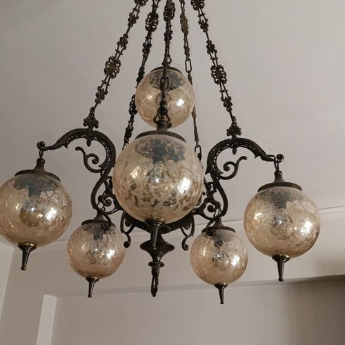 Six-Light Ceiling Lamp like new