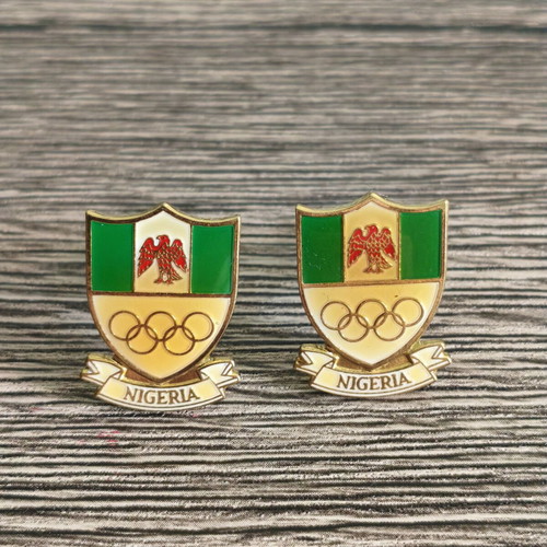 Nigeria Olympic Committee Athens 2004 cufflinks