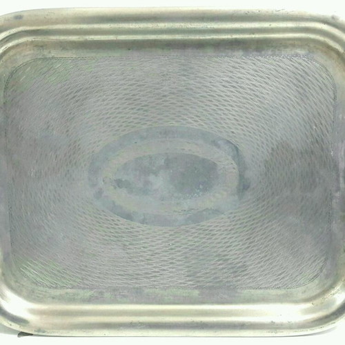 Vintage serving tray used