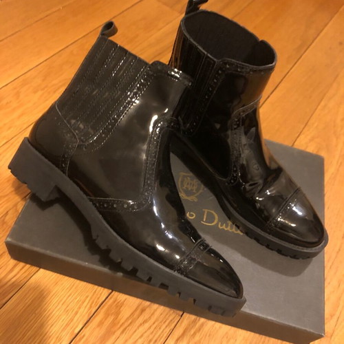 Massimo Dutti women's ankle boots 38 black like new