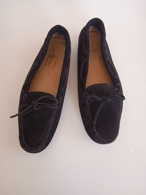 Μοκασίνια Car Shoe μαύρα καινούρια, νούμερο 37,5
