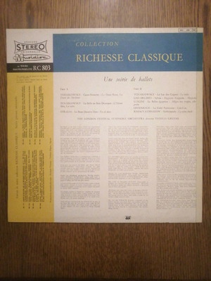Une Soirée De Ballets LP used, classical