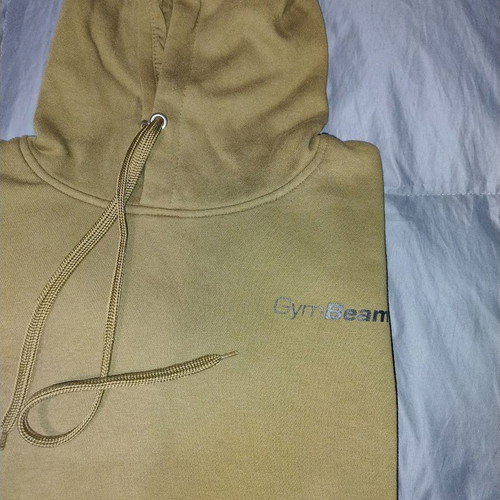 Gym Beam hoodie XL like new, olive green