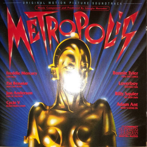 Metropolis soundtrack CD used, Giorgio Moroder