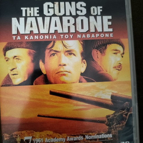 The Guns of Navarone DVD, action adventure with subtitles