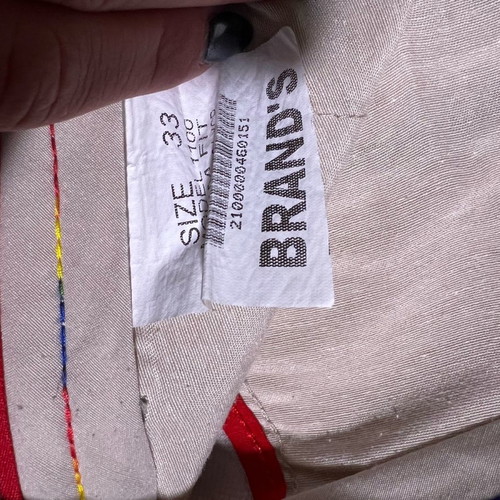 Men's pants n medium used, ice color