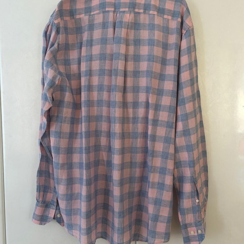 Scott Barber men's linen shirt XL like new, multicolor