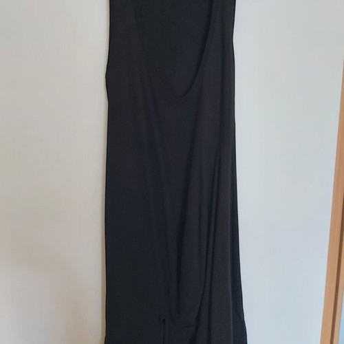 Women's black long dress like new, RENI LEZA