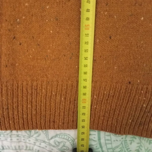 Primark men's sweater light brown Small like new with elbow patches