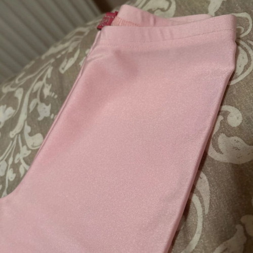 Leggings like new, soft pink, size S-M