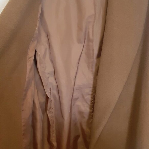 Παλτό H&M καφέ σαν καινούργιο με ζώνη και τσέπες