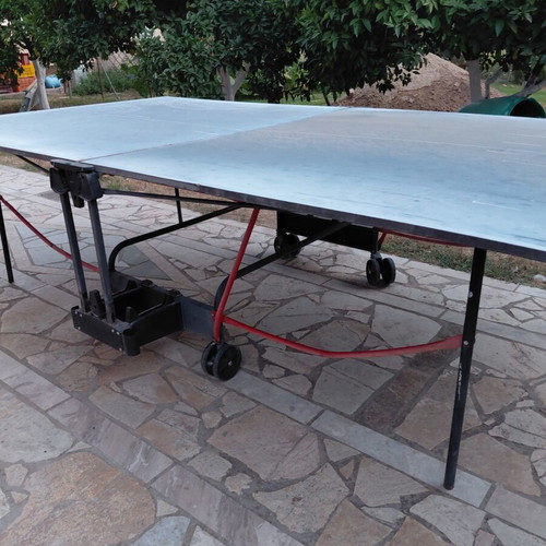 Kettler Table Tennis Table used, foldable with wheels