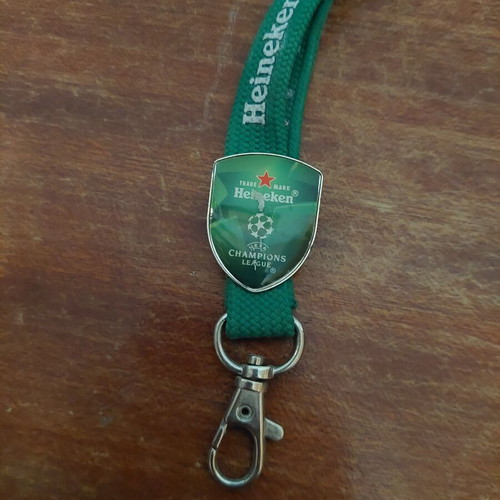 Heineken lanyard like new for football fans