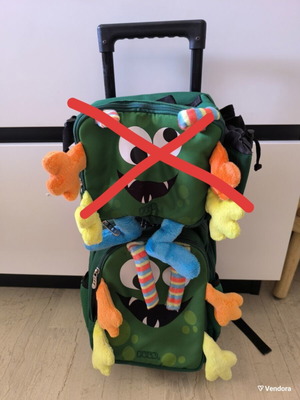 POLO τσάντα νηπιαγωγείου Trolley Monster
